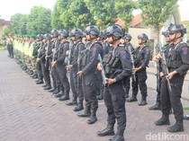 Ratusan Personel Polres Pasuruan Disebar ke 1.726 TPS di 17 Kecamatan