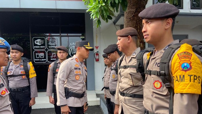 Polres Ponorogo terjunkan ratusan personel