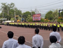 Ribuan Personel Gabungan Pengamanan Pilkada Trenggalek Mulai Disebar