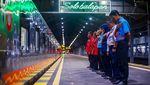 Rel Kereta Disisir Jelang Liburan Natal dan Tahun Baru