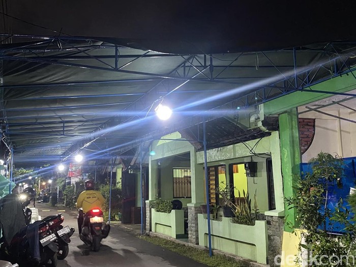 Rumah duka Ibu Patinah alias Yu Hadi, pemilik warung gudeg terkenal di Jogja, di Caturtunggal, Depok, Kabupaten Sleman, Senin (25/11/2024).