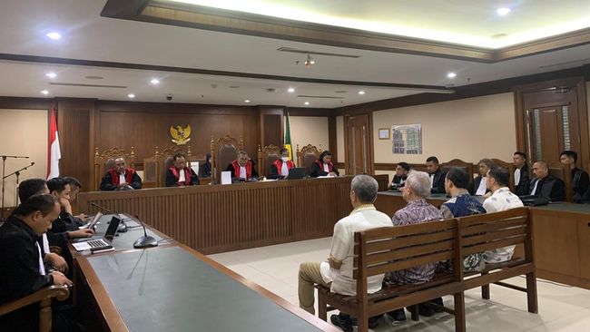 Sidang korupsi jalur KA Besitang-Langsa (Mulia/detikcom)