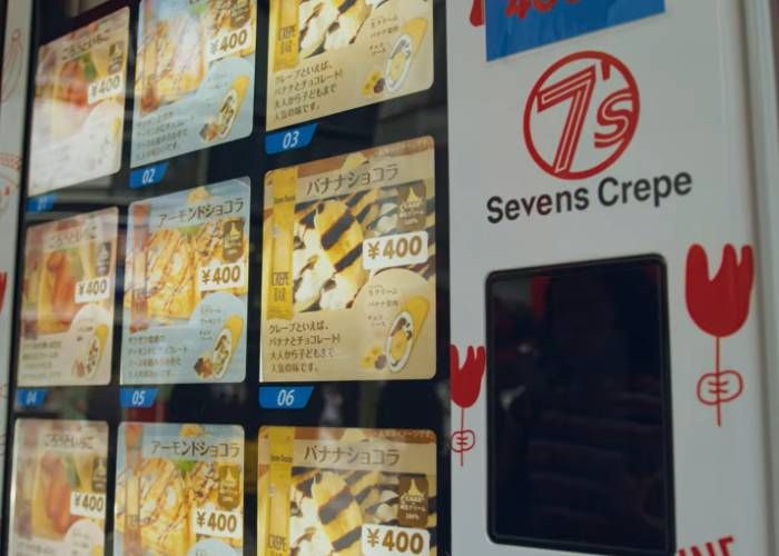 Vending machine di Jepang tawarkan menu unik