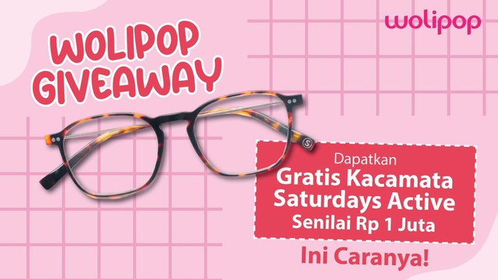 Wolipop Giveaway Kacamata Saturdays varian Twister