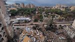 Beirut Hancur Lebur Setelah Serangan Israel, Ini Potretnya