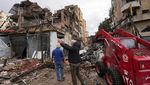 Beirut Hancur Lebur Setelah Serangan Israel, Ini Potretnya