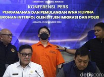 Ditjen Imigrasi Pulangkan Buronan Interpol Asal Filipina