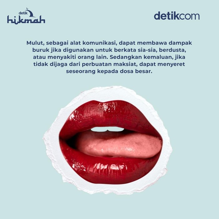 Dua anggota tubuh penyebab masuk neraka Dua anggota tubuh penyebab masuk neraka
