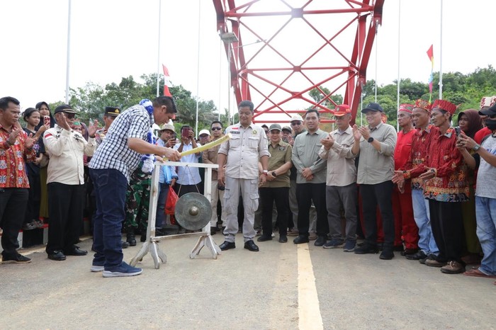 Dukung Akses Transportasi, Jembatan Tumbang Manjul Diresmikan