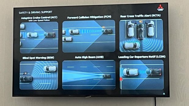 Fitur ADAS di Mitsubishi XForce Ultimate DS