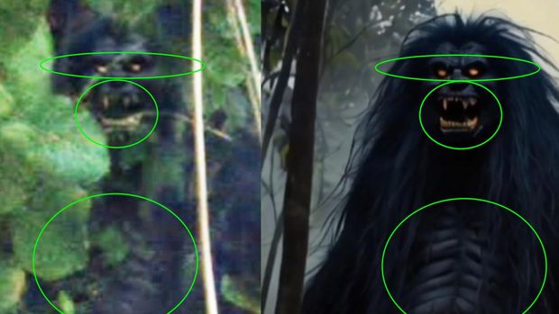 Hasil pemeriksaan gambar di Kuningan dan gambar AI