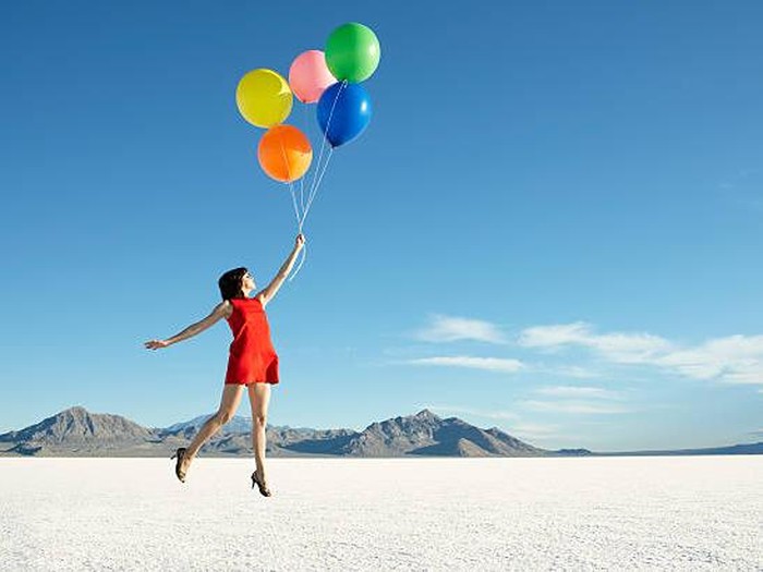 Ilustrasi balon.