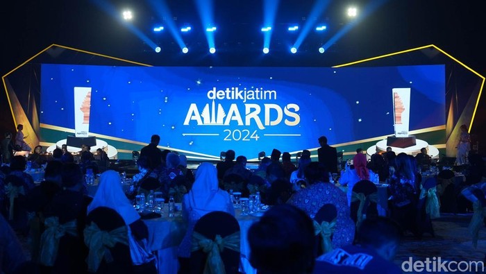 Kemeriahan detikJatim Awards 2024.