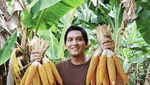 Keseruan Lucky Hakim Saat Cicip Durian hingga Santap Nasi Padang