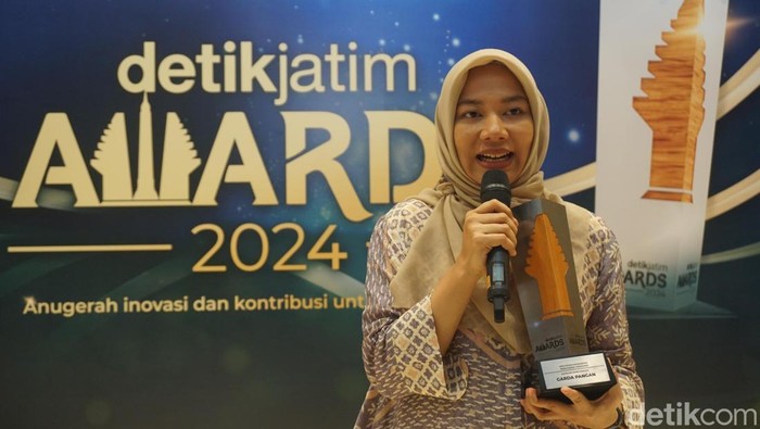 Komunitas Garda Pangan terima penghargaan detikJatim Awards 2024