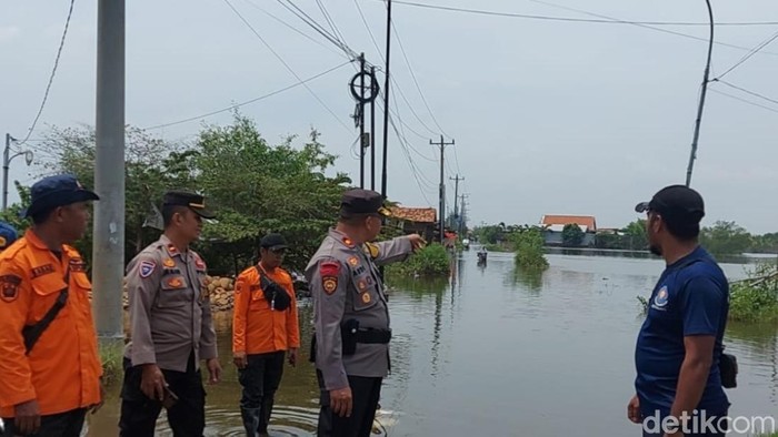 Lokasi dua anak di Pekalongan tenggelam, Selasa (26/11/2024).