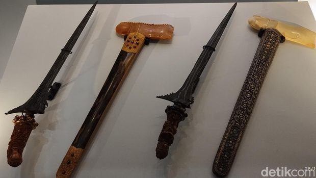 Pameran Pesona Keris Nusantara digelar di Museum Nasional Indonesia (MNI), Jakarta Pusat.