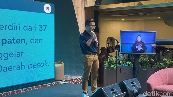 Peneliti ICW, Yassar Aulia (Joakhim/detikcom).