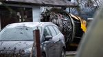 Pesawat Kargo DHL Jatuh Timpa Rumah di Lithuania