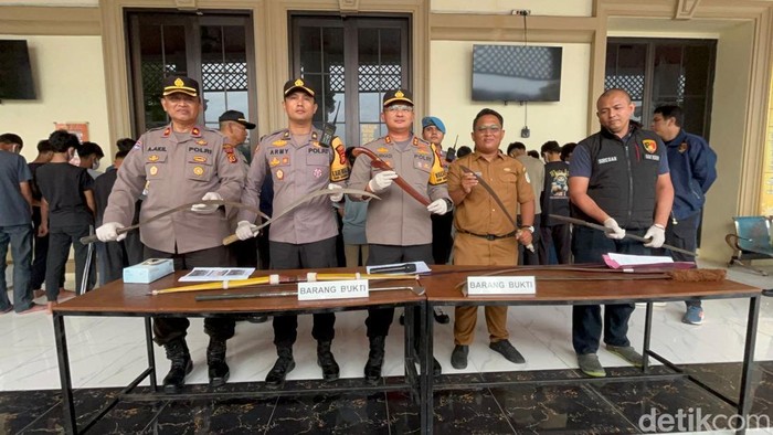 Polisi menangkap 32 remaja terlibat tawuran di Jambi