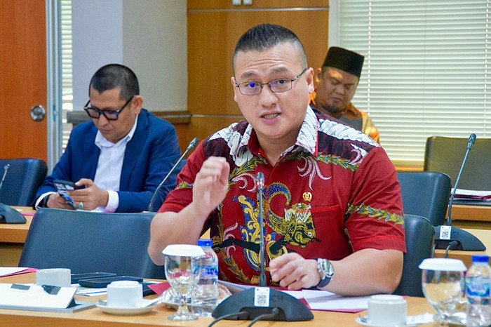 Politisi PDI Perjuangan sekaligus Anggota DPRD DKI Jakarta, Hardiyanto Kenneth.