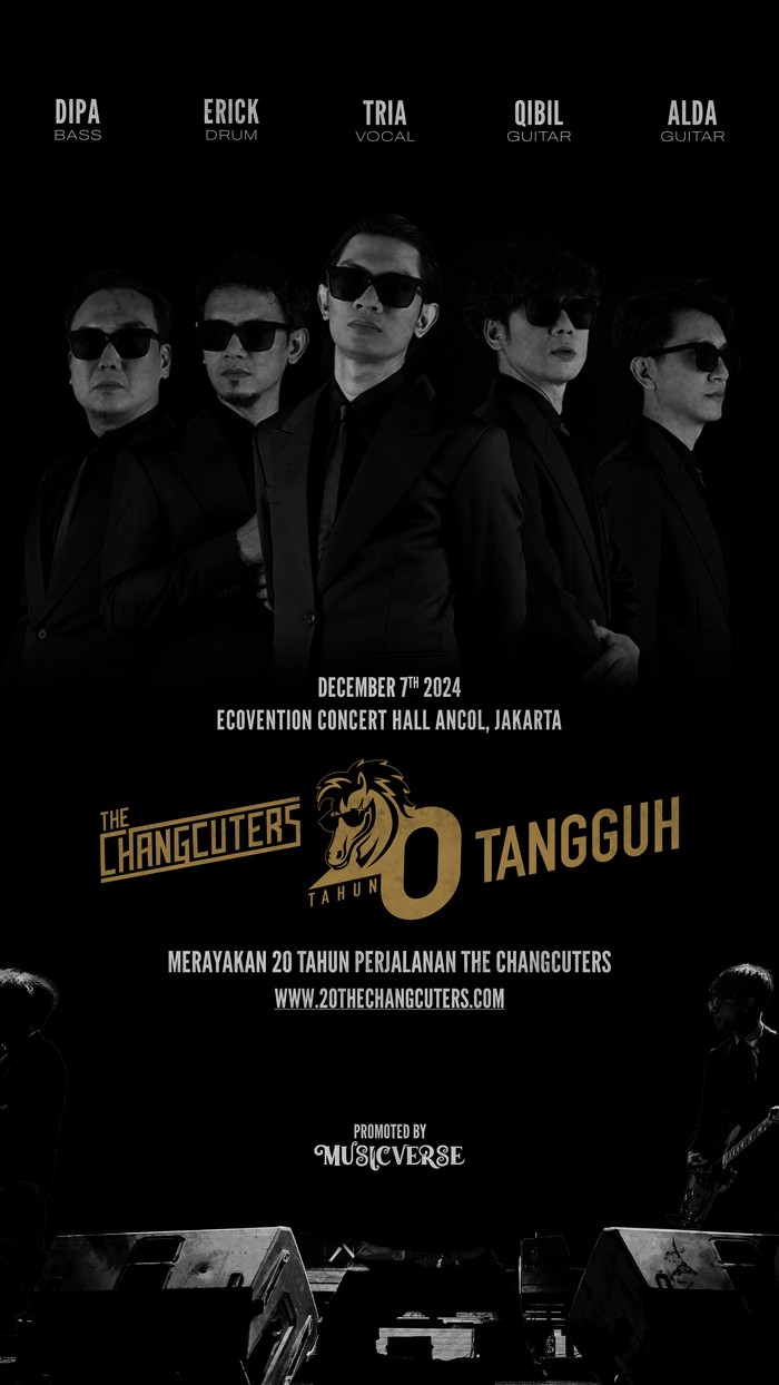Poster Konser The Changcuters Poster Konser The Changcuters