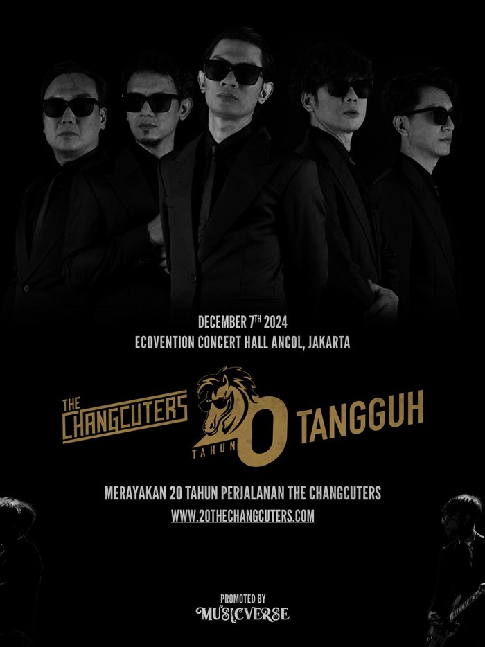 Poster Konser The Changcuters Poster Konser The Changcuters