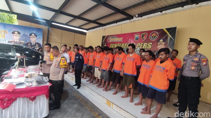 Puluhan tersangka judi online ditangkap di Sidoarjo