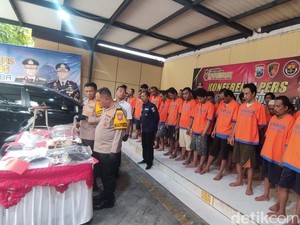 Polresta Sidoarjo Ungkap 53 Kasus Judi Online, 56 Tersangka Ditangkap