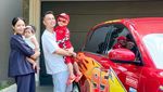 Raffi Ahmad Ubah Mobil Rayyanza Jadi Lightning McQueen Buat Kado Ultah
