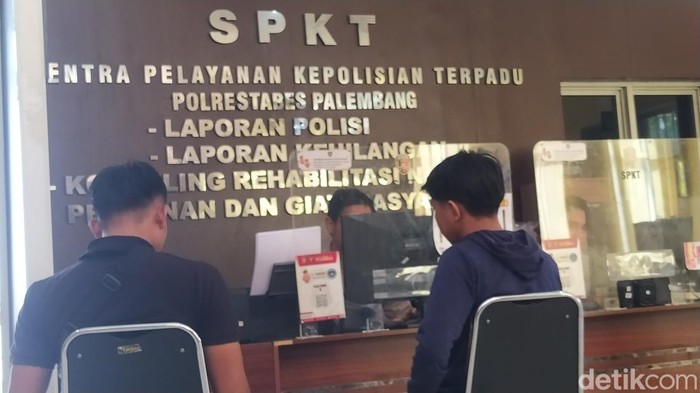 Remaja di Palembang melapor ke polisi usai menjadi begal bersenpi