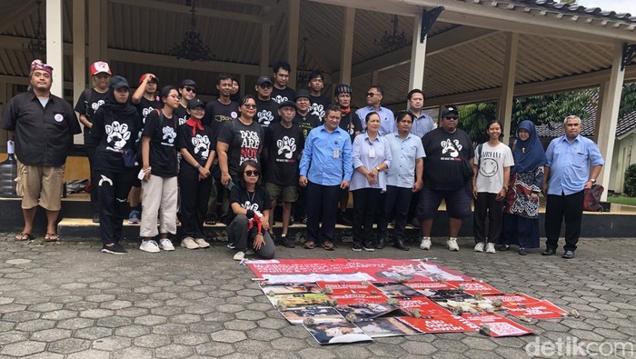 Shaggydog dan DMFI mendatangi kantor Sultan HB X di Kompleks Kepatihan Jogja, Selasa (26/11/2024).