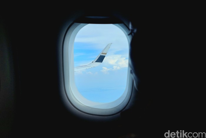 Suasana di dalam pesawat STARLUX Jakarta-Taipei PP
