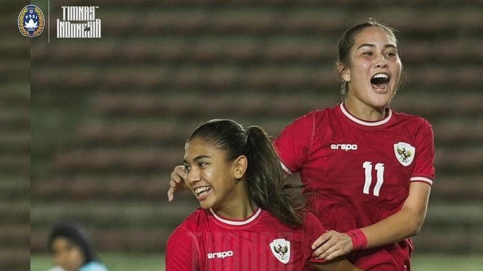 Timnas Putri Indonesia menang 1-0 atas Malaysia di Piala AFF Wanita 2024.