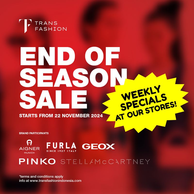 Trans Fashion Indonesia End-of-Season Sale 2024