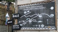 peta arah didalam kampung