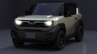 VinFast VF 3 bakal masuk Indonesia awal tahun depan. Mobil listrik buatan Vietnam tersebut punya tampang semi off road seperti Suzuki Jimny.  Foto: Doc. VinFast