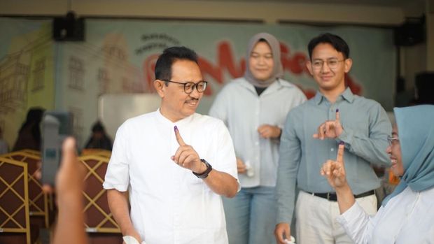 3 Cawalkot Jogja menggunakan hak pilihnya, Rabu (27/11/2024).