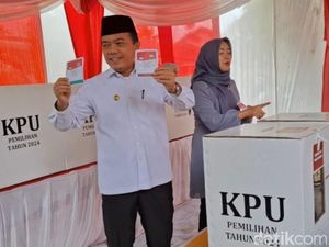 Al Haris Menang Telak di TPS Lokasinya Mencoblos