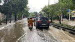 Foto Jalanan Kota Bandung Kebanjiran Usai Hujan Deras Mengguyur