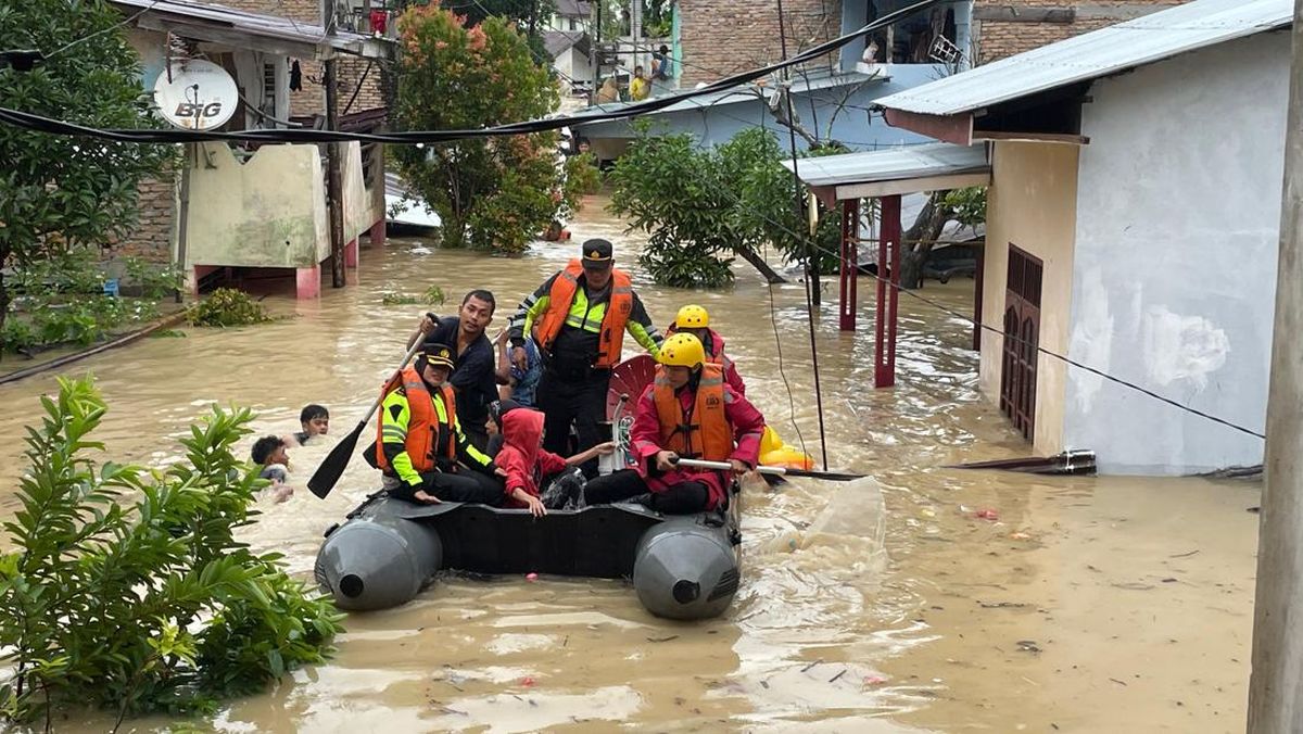 Ratusan Rumah di Kampung Baru Medan Terendam, Warga: Ini Banjir Terparah
