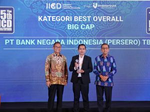 BNI Kembali Raih Predikat The Best Overall in Corporate Governance