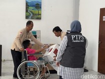 513 Warga Liponsos Keputih Surabaya Ikut Nyoblos di Pilkada 2024