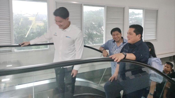 Didampingi Erick Thohir, Ara Tengok Hunian Nempel Stasiun di Margonda-Manggarai