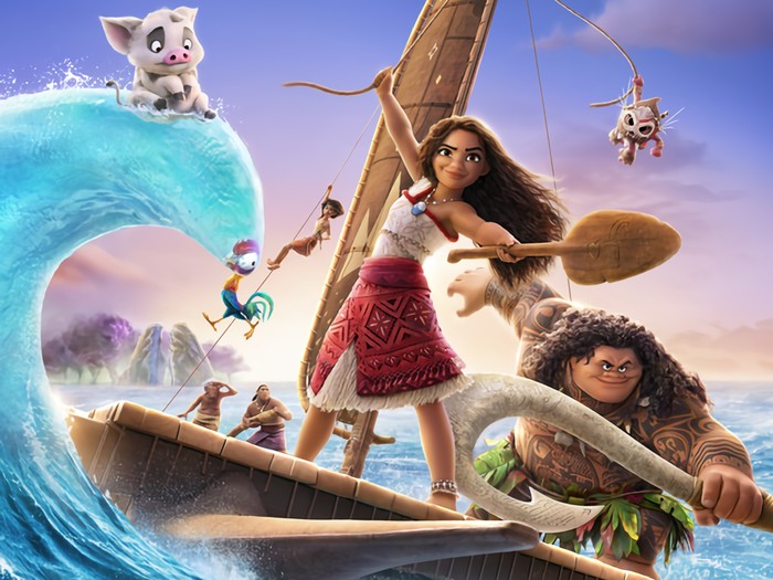 Poster film Moana 2