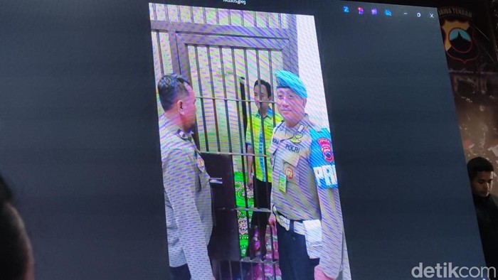 Foto Aipda R yang ditahan Polda Jateng karena tembak siswa SMK di Semarang. Diunggah Rabu (27/11/2024).