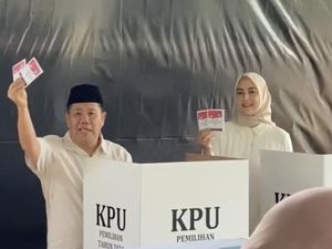 Cagub Babel Hidayat Unggul di TPS Lokasinya Mencoblos