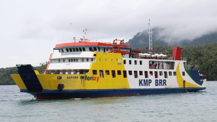 Ilustrasi kapal ferry