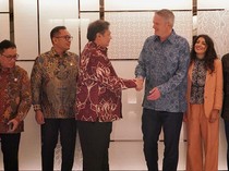 Bertemu Sekjen OECD, Airlangga Bahas Energi Hijau hingga Ketahanan Pangan