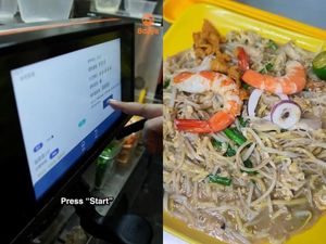 Keren! Mantan Insinyur Ini Jualan Mie Kaki Lima yang Dimasak Pakai Robot